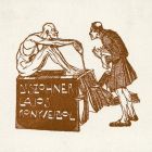 Ex-libris (bookplate) - From the books of Dr Lajos Szohner