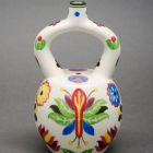 Ornamental vessel - With stylized butterflies and flowers