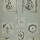 Drawings - drawings of reliefs and plates