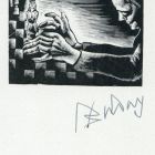 Ex-libris (bookplate) - Imre Weisz