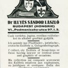 Ex libris gyűjtőlap - Dr. Sándor László Illyés