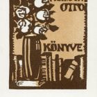 Ex-libris (bookplate) - Book of Ottó Herisch