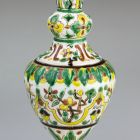 Ornamental vessel - with floral ornamentation