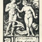 Ex-libris (bookplate) - Jul. Éder (Gyula Éder - ipse)