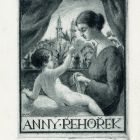 Ex-libris (bookplate) - Anny Rehorek