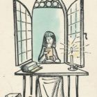 Ex-libris (bookplate) - Dr. Zsuzsanna Déry