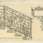 Design sheet - ironwork stair railing and design for sign