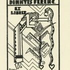 Ex-libris (bookplate) - Ferenc Dinnyés (ipse)