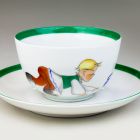 Cup and saucer - Child's cup