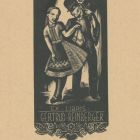 Ex-libris (bookplate) - Gertrud Reinberger