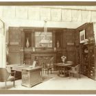 Exhibition photograph - Gentleman's study furnishing, Milan Universal Exposition 1906