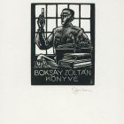 Ex-libris (bookplate) - Book of Zoltán Boksay