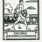 Ex-libris (bookplate) - Prof. Dr. Julii Csernyei