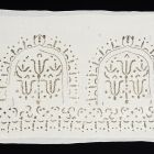 Fragment of a tablecloth border