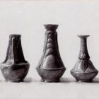 Photograph - glazed earthenwares designed by Pál Horti at the Christmas Exhibition of the Association of Applied Arts 1898