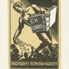 Ex-libris (bookplate) - Károly Radványi Román