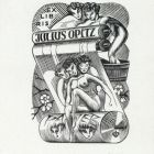 Ex-libris (bookplate) - Julius Opitz