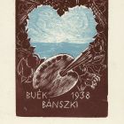 Occasional graphics - New Year's greeting: Happy New Year 1938 Bánszki