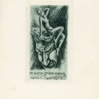 Ex-libris (bookplate) - Book of Dr. István Lustig