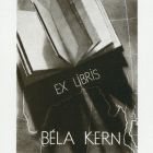 Ex-libris (bookplate) - Béla Kern