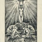 Ex-libris (bookplate) - Book of Böske Ceizler