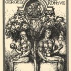 Ex-libris (bookplate) - The book of Jenő Gergely