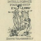 Ex-libris (bookplate) - Edith Vanderbilt