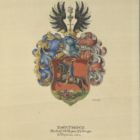 Emblem - the coat of arms Rudolf Barthócz's