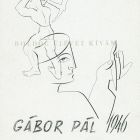 Occasional graphics - New Year's greeting: Pál Gábor interior designer, graphic artist wishes you a Happy New Year