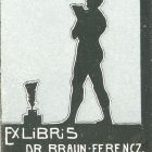 Ex-libris (bookplate) - Dr. Ferencz Braun
