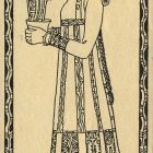 Ex-libris (bookplate) - This book belongs to Hugó Kentzler