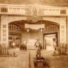 Exhibition photograph - portal of the Hungarian Pavilion, Turin Exhibition of Decorative Art, 1902