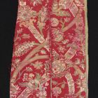 Silk fabric fragment