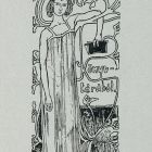 Ex-libris (bookplate) - From the library of Gyula Mild jr.