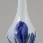 Vase - With blue crocuses