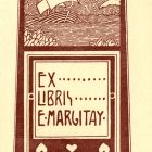 Ex-libris (bookplate) - E. Margitay