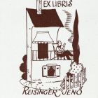 Ex-libris (bookplate) - Jenő Reisinger