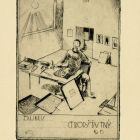 Ex-libris (bookplate) - Ctibor Stastny