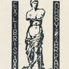 Ex-libris (bookplate) - Árpád Nagy