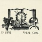 Ex-libris (bookplate) - József Frankl