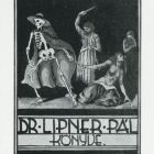 Ex-libris (bookplate) - Book of Dr. Pál Lipner