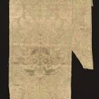 Silk fabric fragment