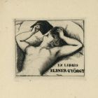 Ex-libris (bookplate) - György Elsner