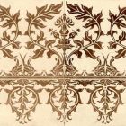 Photograph - Hungarian frieze plan edited from thistle flowers and leaves