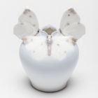 Vase - With cabbage butterflies (Pieris brassicae)