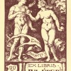 Ex-libris (bookplate) - Gyula Éder (ipse)