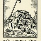 Ex-libris (bookplate) - Book of Emánuel Brüll