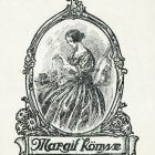 Ex-libris (bookplate) - Book of Margit
