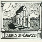 Ex-libris (bookplate) - Dr. József Révay