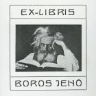 Ex-libris (bookplate) - Jenő Boros